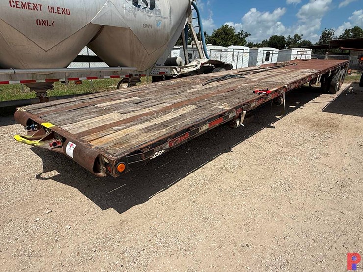 2010-clark-trailer-service-45’-x-102”-t/a-flatbed-oilfield-float-trailer-image-15