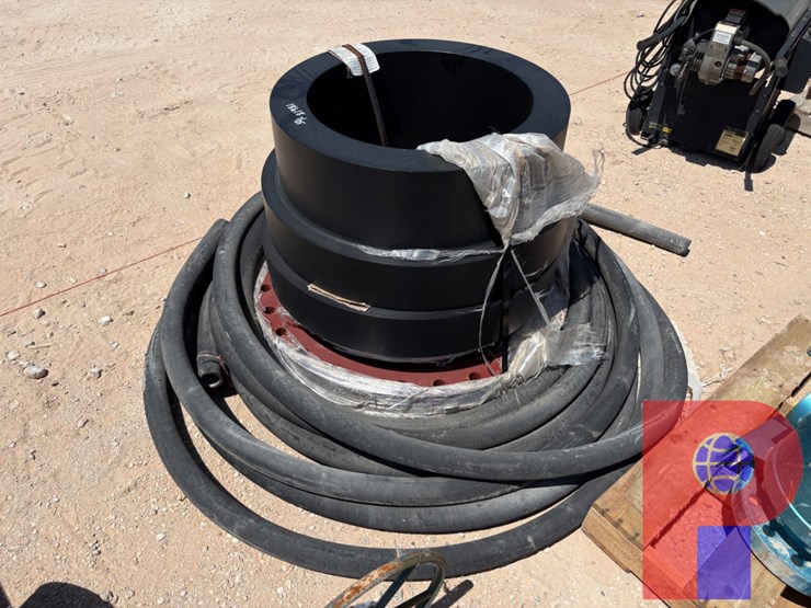 (6)-pallets-of-assorted-poly-pipe-fittings,-tank-gaskets,-belts,-&-bushing-image-5