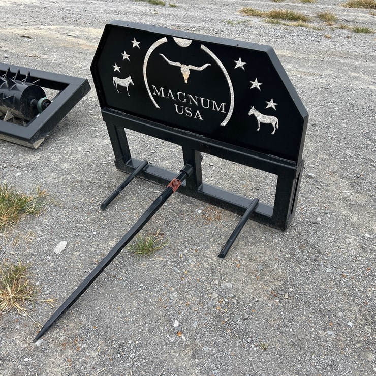 #47 • UNUSED SKID STEER HAY SPEAR