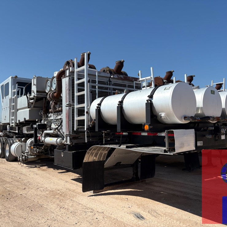 2012 CRYOGENIC VESSEL ALTERNATIVES 3-AXLE 15K 2,000 HP DOUBLE PUMPER TRAILER