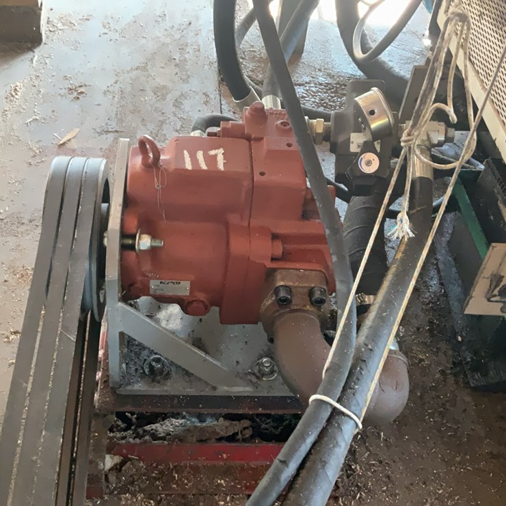 #117 • Lineshaft with Hyd Pump and Tank
