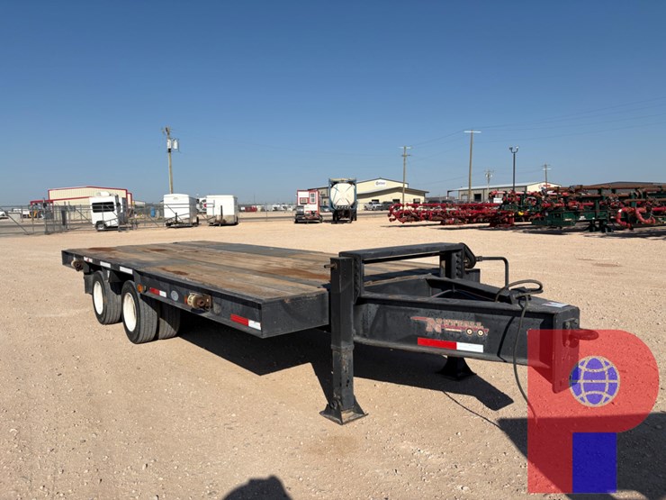 2015-nuttall-21’-x-102”-t/a-bumper-pull-flatbed-trailer-image-2