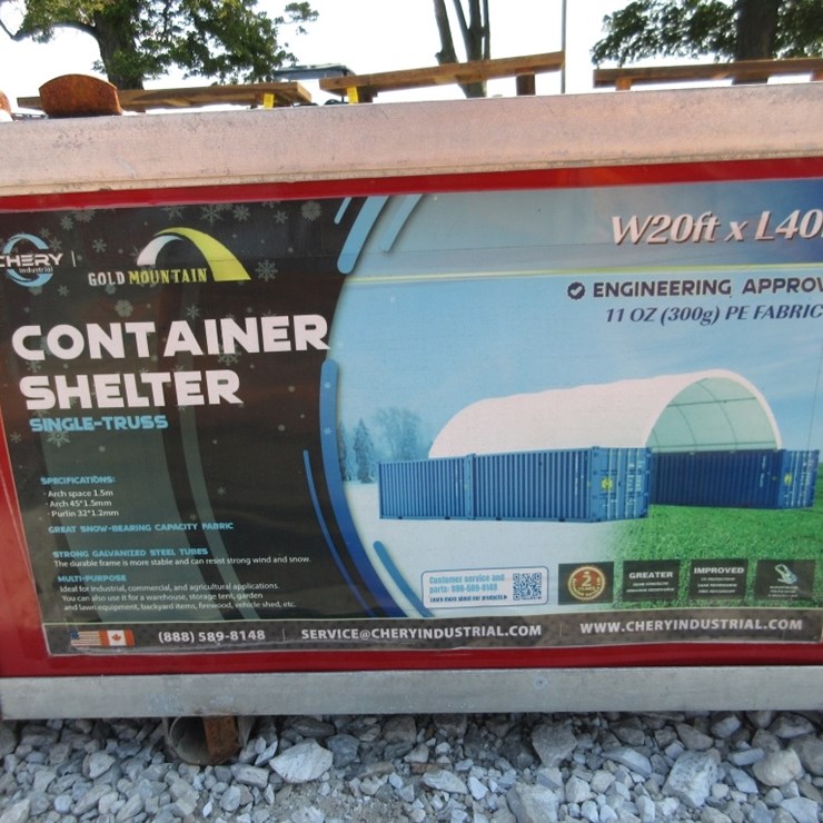 New in Crate 20' x 40' Hoop Building