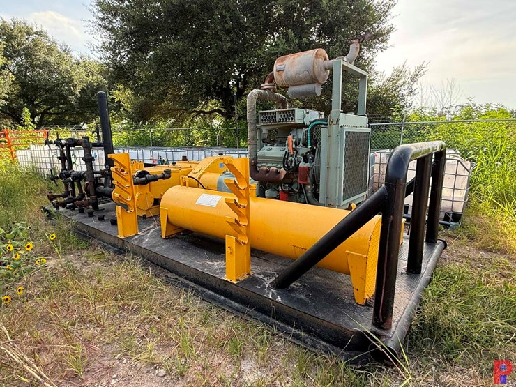 jws-165l-triplex-well-service-pump-p/b-detroit-diesel,-skidded-image-6