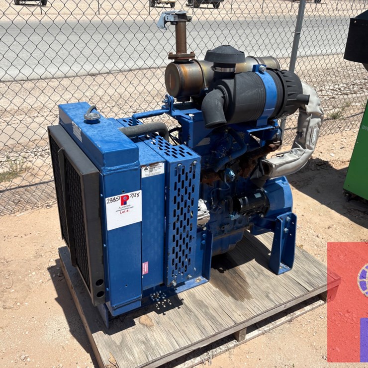 ISUZU AX-4LE2T 4-CYLINDER DIESEL ENGINE