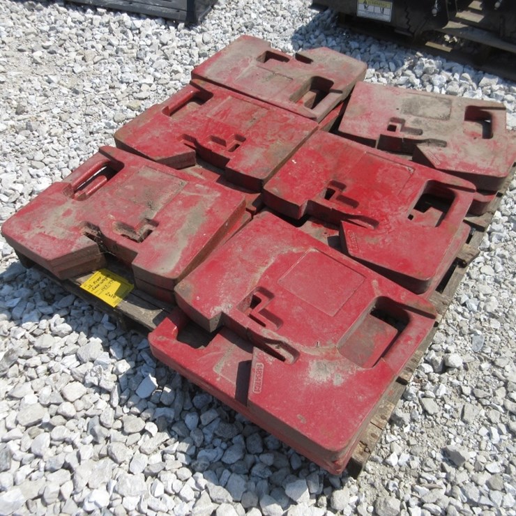 (12) Case 100 lb Front Weights