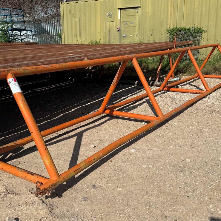 (2 X $) 23’L X 37”H TRIANGULAR PIPE RACKS