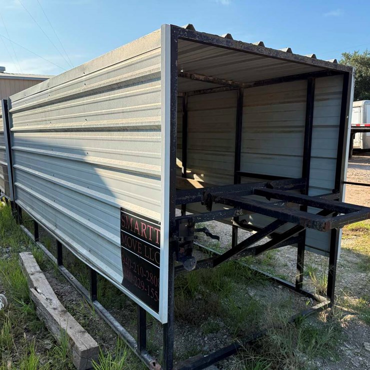 (2) 16’L X 76”W X 88” COOL DOWN TRAILER CANOPIES / ROOF TOPS