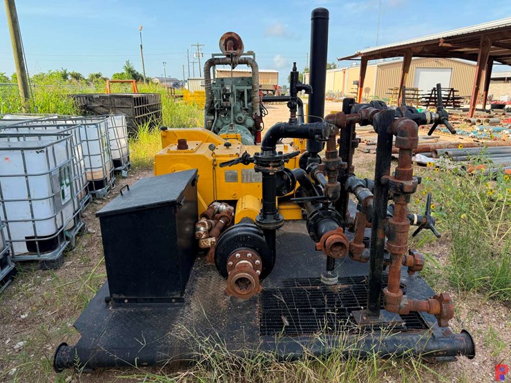 jws-165l-triplex-well-service-pump-p/b-detroit-diesel,-skidded-image-9
