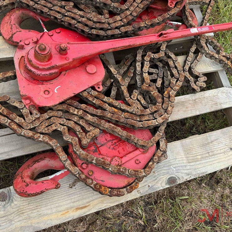 COFFING 9 TON CHAIN HOIST