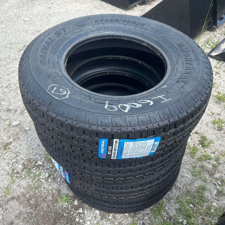 Montreal ST225/75R15 Trailer Tires