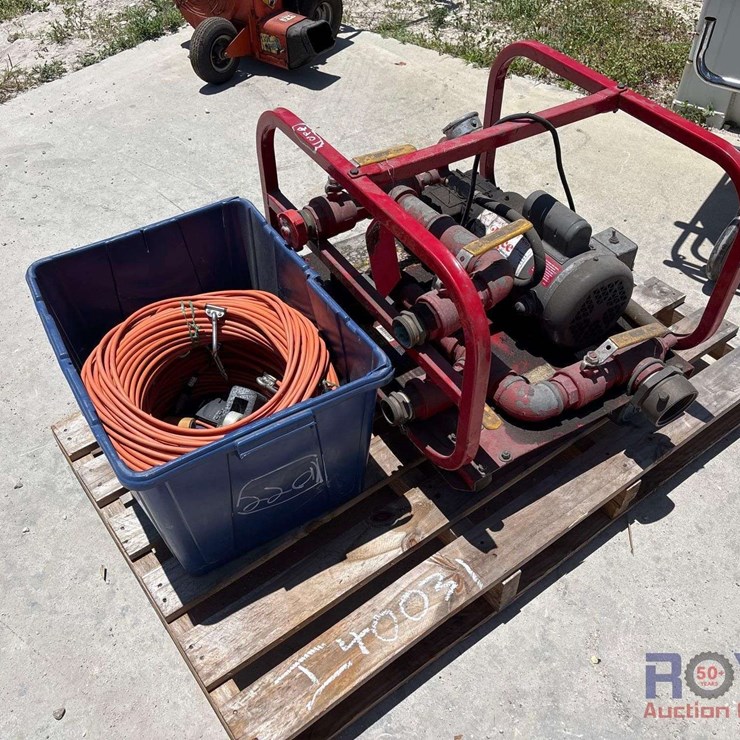 Rice Hydrostatic Test Pump