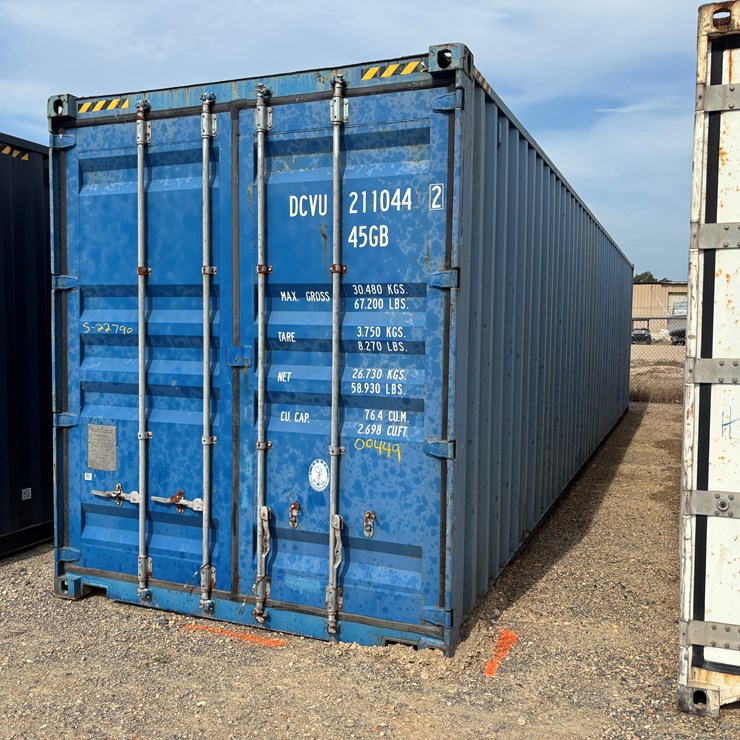 #22790 • 40FT CONTAINER