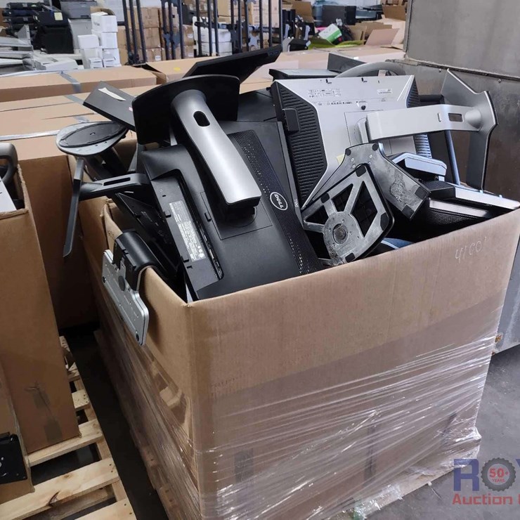 11 Boxes, 2 Pallets Computer Monitors