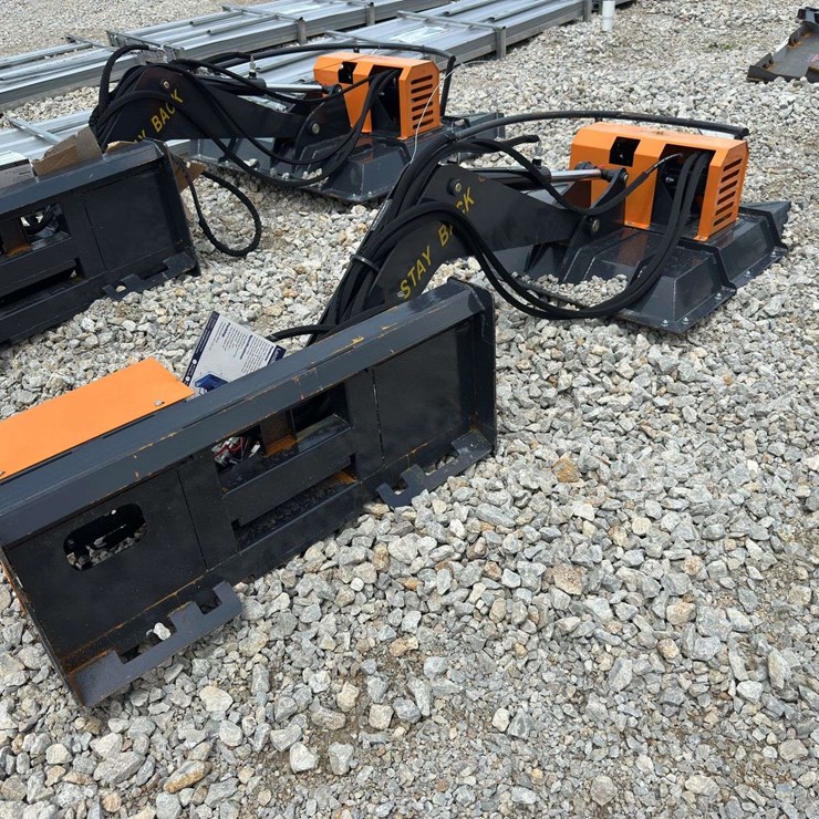 Skid Steer Articulating Brush Cutter Attachment