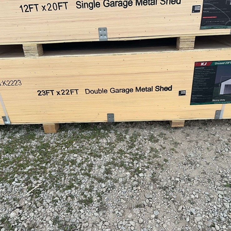 23 X 22FT Double Garage Shed