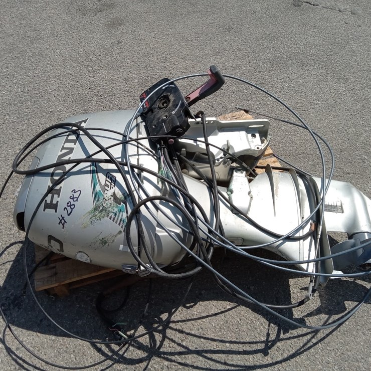 LOT#--HONDA FOUR STROKE BOAT MOTOR