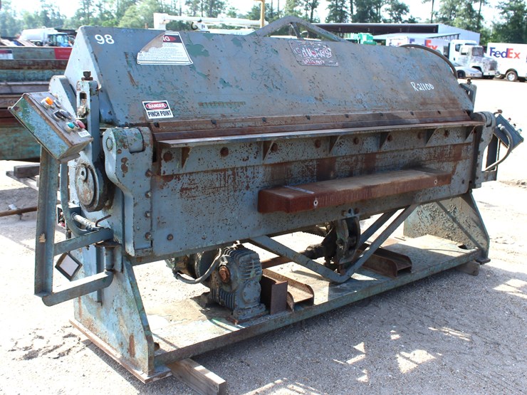 #00431-•-chicago-metal-brake-machine,-electric,-skid-mtd-image-1
