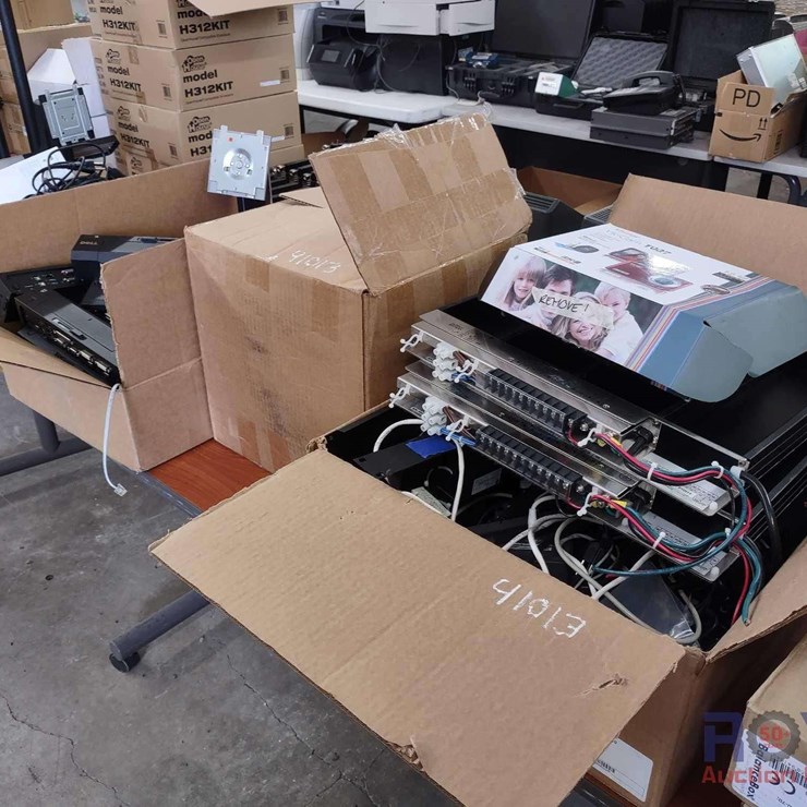 4 Boxes of Misc. Tech
