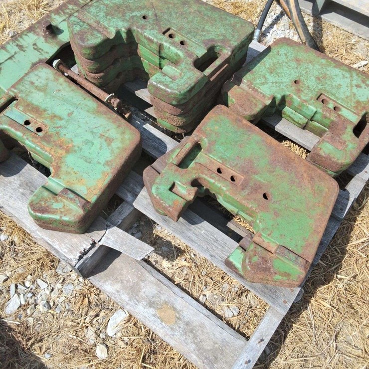 10 Front Weights and Bracket off 4430