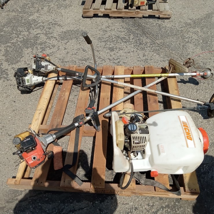 LOT#--STIHI WEED WHACKERS & ECHO POWER SPRAYER