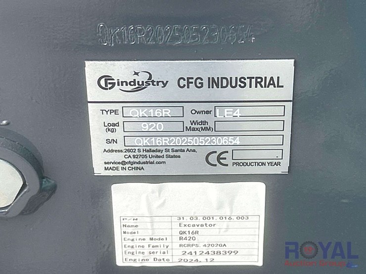 unused-2025-cfg-qk16r-mini-excavator-image-5