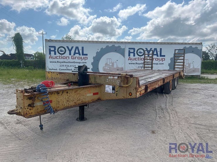 2006-imperial-14ft-flatbed-t/a-equipment-trailer-image-1