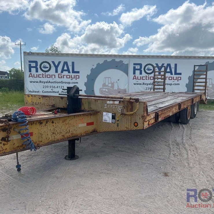 2006 Imperial 14Ft Flatbed T/A Equipment Trailer