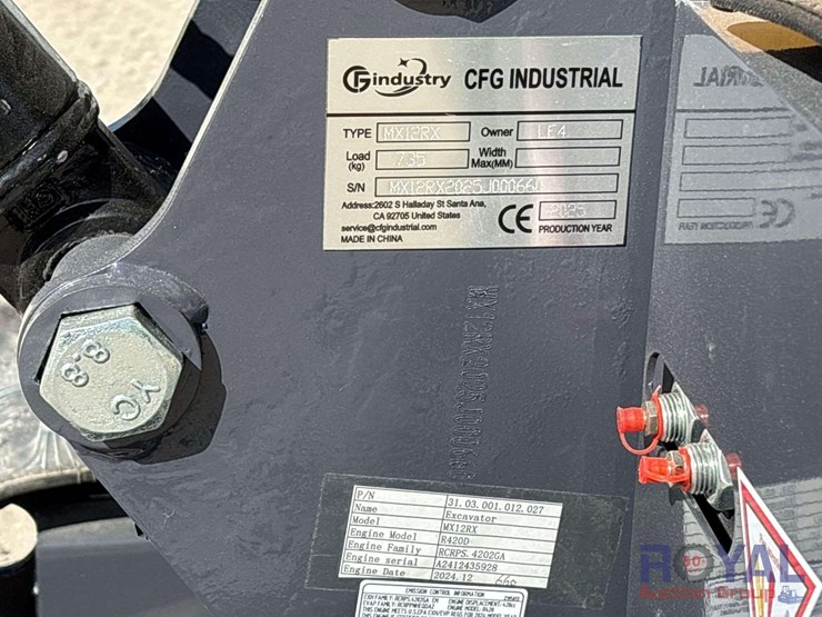 unused-2025-cfg-mx12rx-mini-excavator-image-5