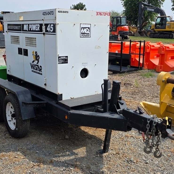 Whisperwatt 45KW Towable Generator (RUNS)