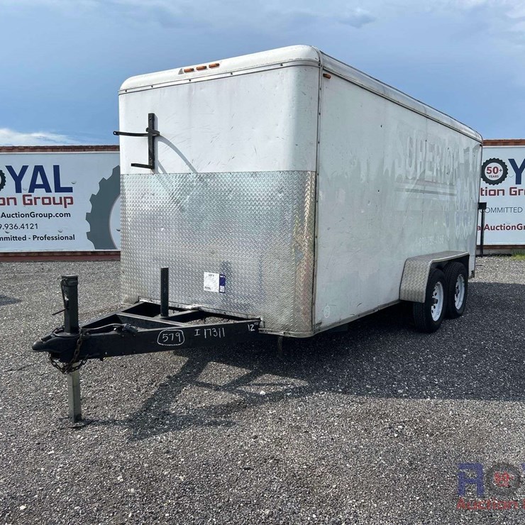 2002 Kendall 12ft Enclosed T/A Trailer
