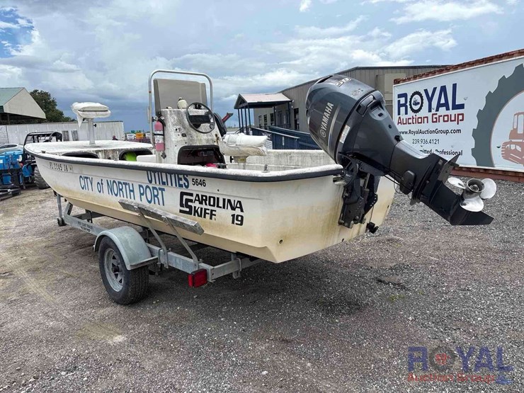 1996-carolina-skiff-19ft-fishing-boat-with-boat-trailer-image-4