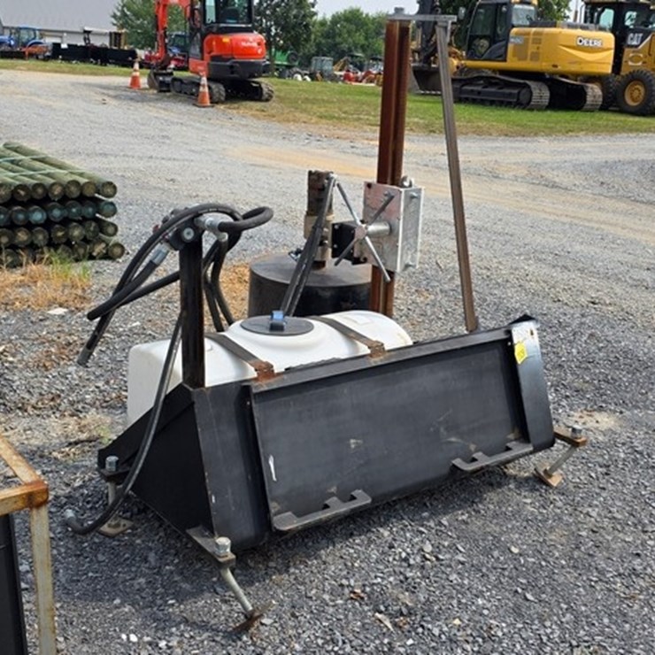 Skidloader Bucket W/Hydraulic Attachment