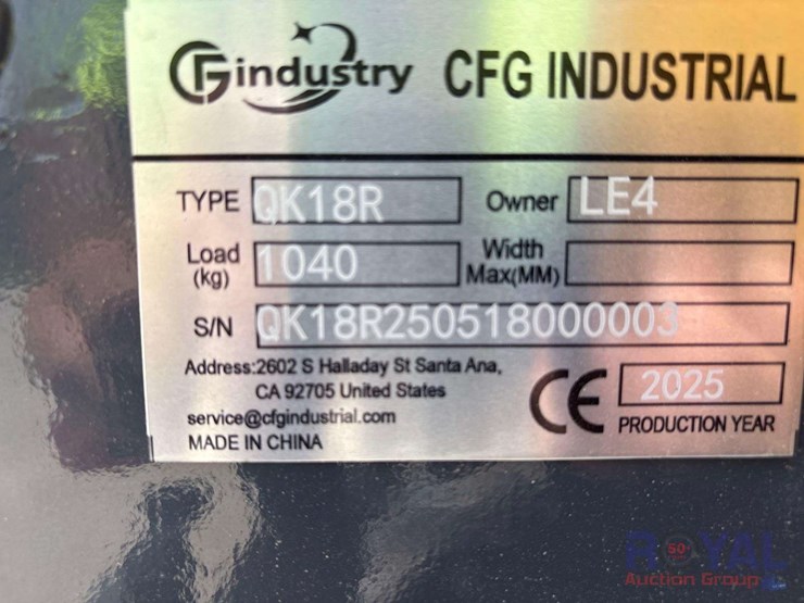 unused-2025-cfg-qk18r-mini-excavator-image-5