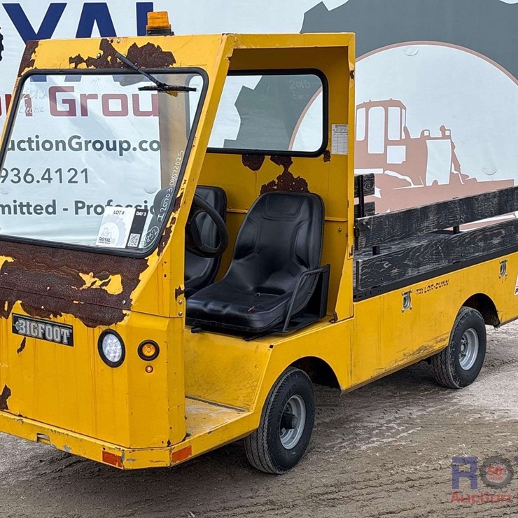2018 Taylor-Dunn BigFoot B5-440-36 Electric Utility Cart