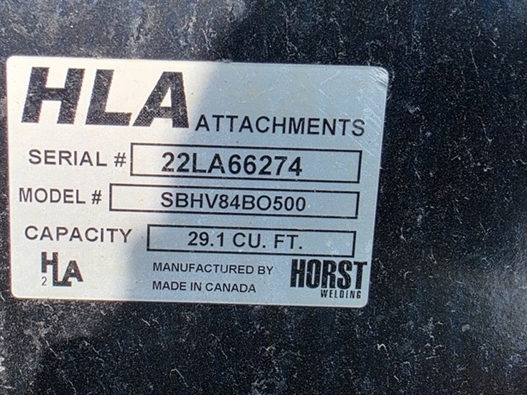 hla-84"-skidloader-material-bucket-(like-new)-image-5