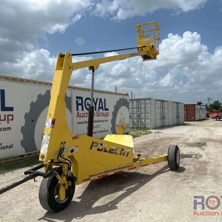 Polecat Swift 206R 20ft Towable Boom Lift