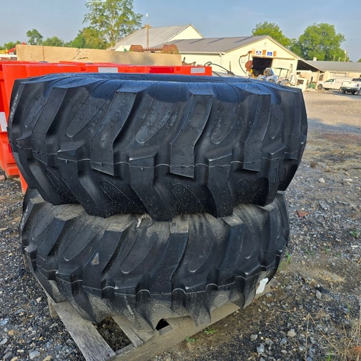 New 2-18.4-24 Tractor Tires & Rims