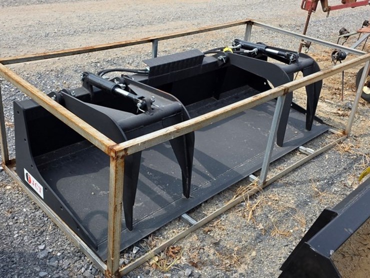 new-jct-7'-double-skidloader-grapple-bucket-image-3