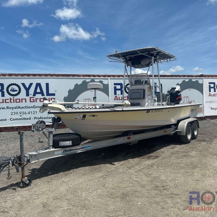 2003 Maverick Boat with Trailer