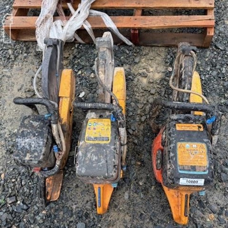 (3) CONCRETE SAWS