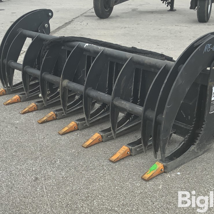 2023 78" Heavy Grass Fork Grapple Skid Steer Bucket