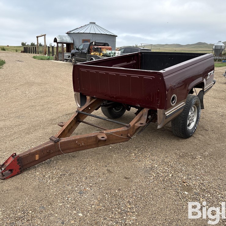HOMEMADE BOX TRAILER