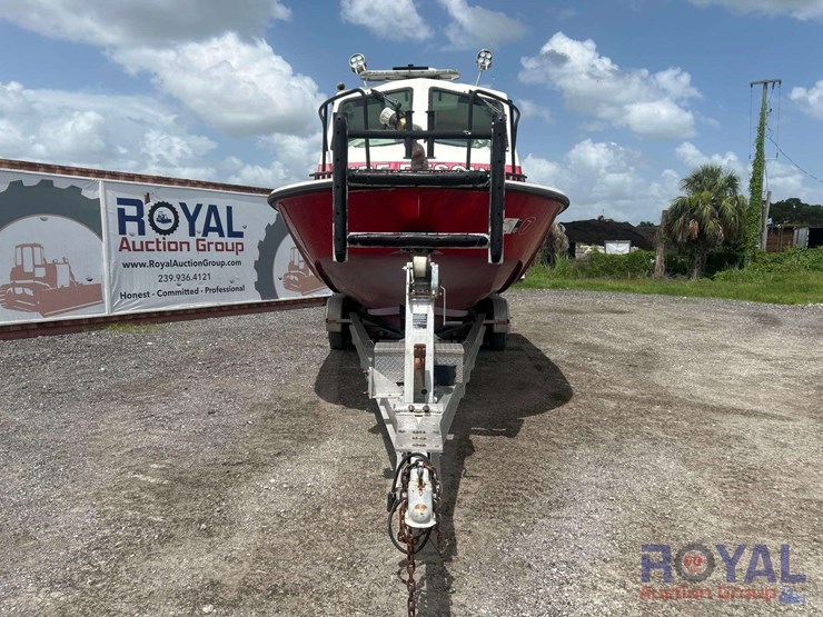 2007-brunswick-challenger-27ft-fire-rescue-boat-with-tri-axle-boat-trailer-image-9
