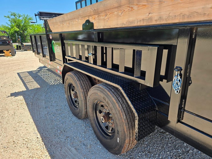 2024-bcl-fabrication-landscape-dump-trailer---heavy-duty-utility-trailer-for-mulch-debris-hauling-image-15