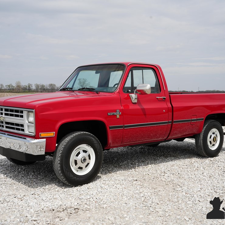 1986 CHEVROLET SCOTTSDALE 20