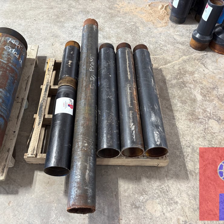 PALLET OF (6) ASSORTED WP EXTENSIONS, 5-3/4” - 5-7/8”OD