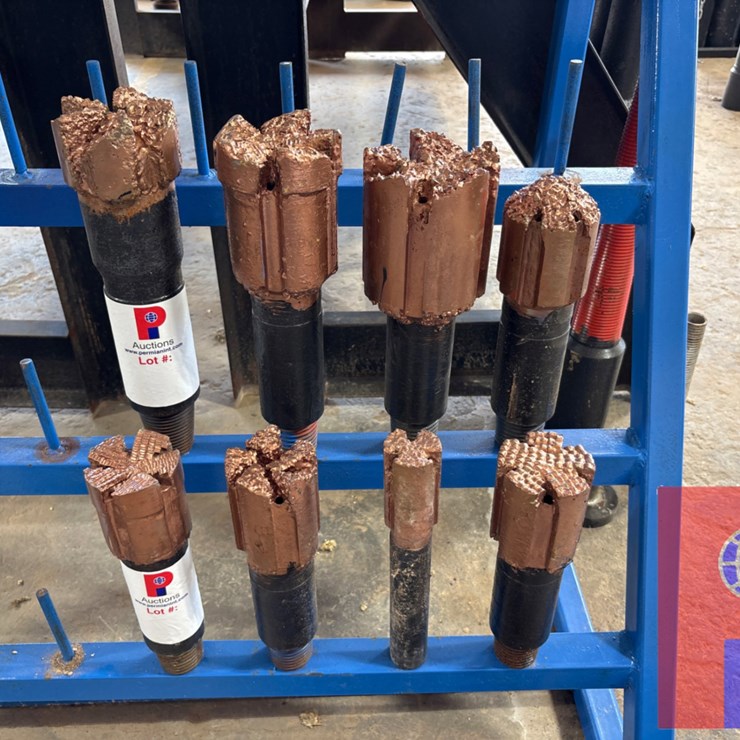 (8X$) (8) ASSORTED BLADED & BULLNOSE MILLS