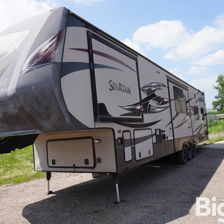 2015 Forest River Spartan 43' 3-Slide Tri/A Camper