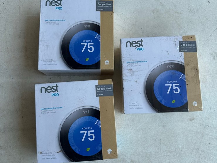 lot#---3-google-nest-pro-thermostats-image-1